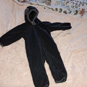 Columbia Black Fleece Baby Outfit